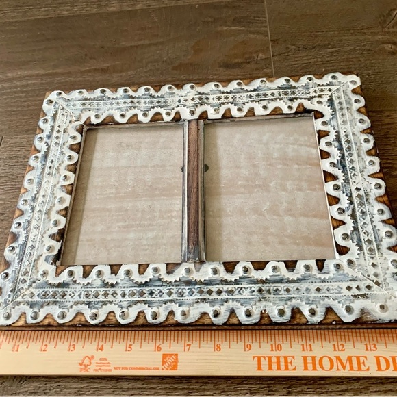 Azure Wooden Photos Frame 11/14.5” - Picture 3 of 13